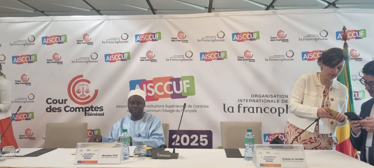 La Cour des comptes du Bénin participe activement à la 10ème Assemblée générale de l’AISCCUF à Dakar
